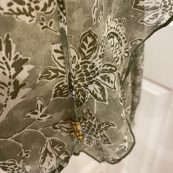 Zara Ruffled Multicolored Blouse - Picture 4 of 13